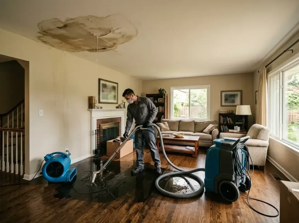 attic-pipe-burst-ceiling-drip-008 — frequently asked questions, Water Damage Restoration & Carpet Care in Aberdeen Proving G…